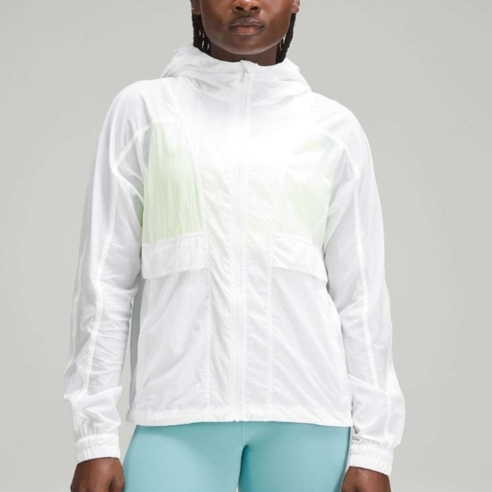 lululemon athletica White Utility Jacket